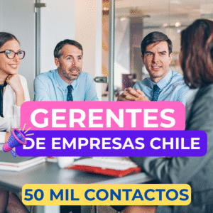 Base de Datos Gerentes de Empresas de Chile 2025